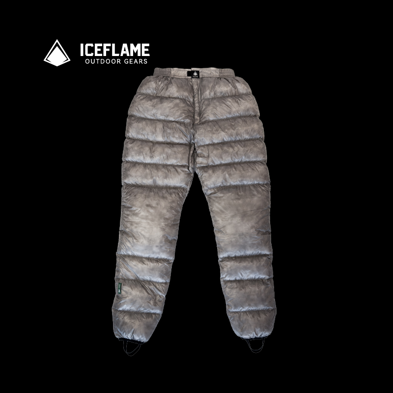 冰焰iceflame羽绒裤超轻800fp灰鸭绒户外营地防寒保暖内胆可外穿