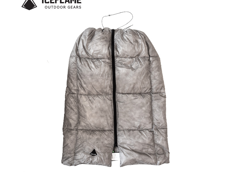 iceflame冰焰睡袋户外露营超轻羽绒毯羽绒披风多功能羽绒裙羽绒被