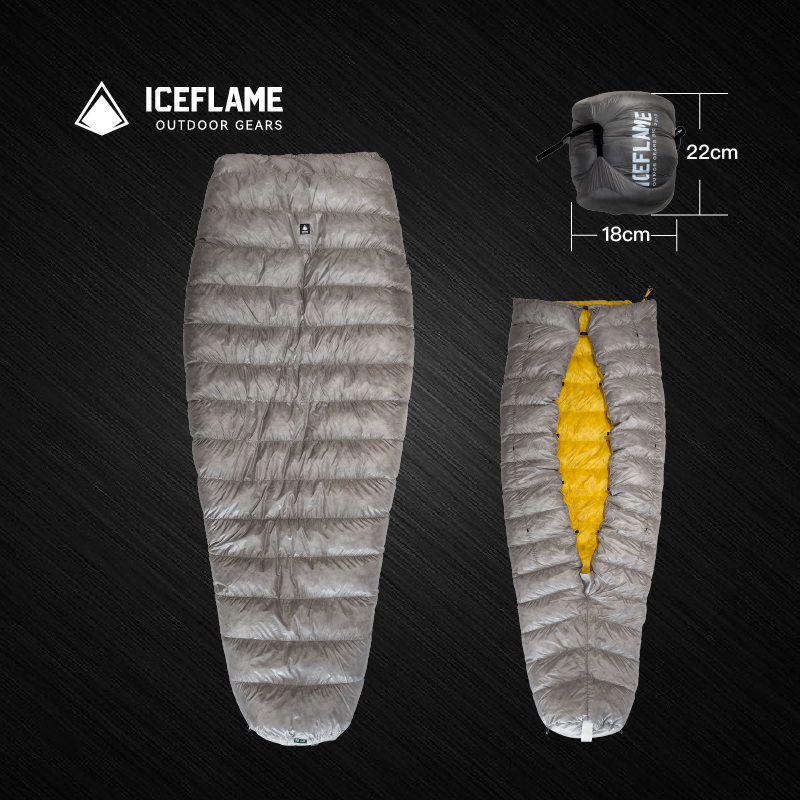 冰焰/ICE FLAME极NXT超轻无底羽绒睡袋