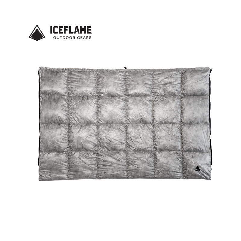 iceflame冰焰睡袋户外露营超轻羽绒毯羽绒披风多功能羽绒裙羽绒被