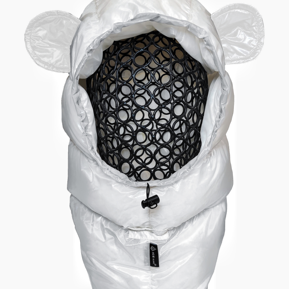 冰焰/ICE FLAME超轻熊耳羽绒帽