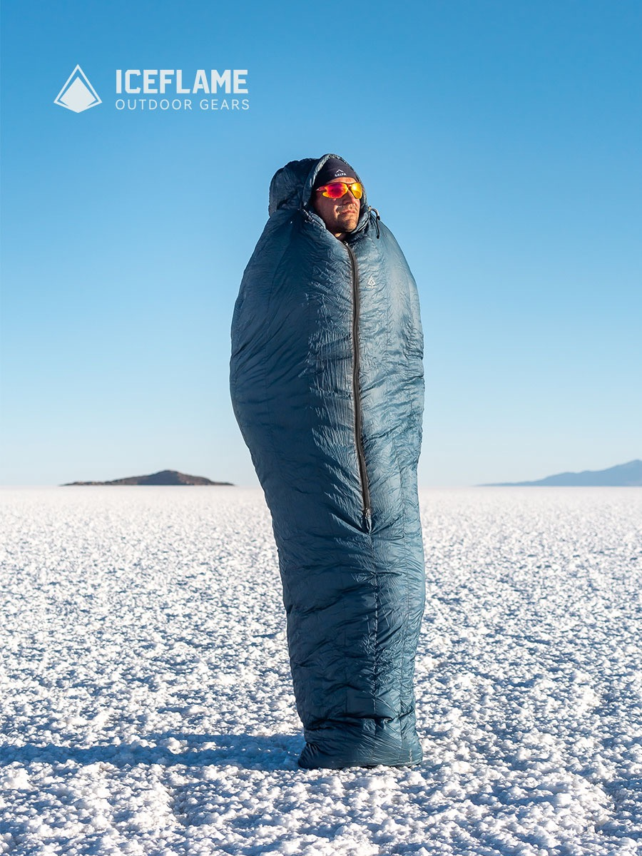 冰焰ICEFLAME火舞EX版羽绒睡袋 成人超轻户外露营旅行轻量装备