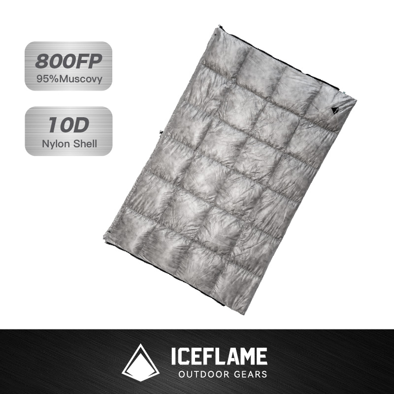 iceflame冰焰睡袋户外露营超轻羽绒毯羽绒披风多功能羽绒裙羽绒被