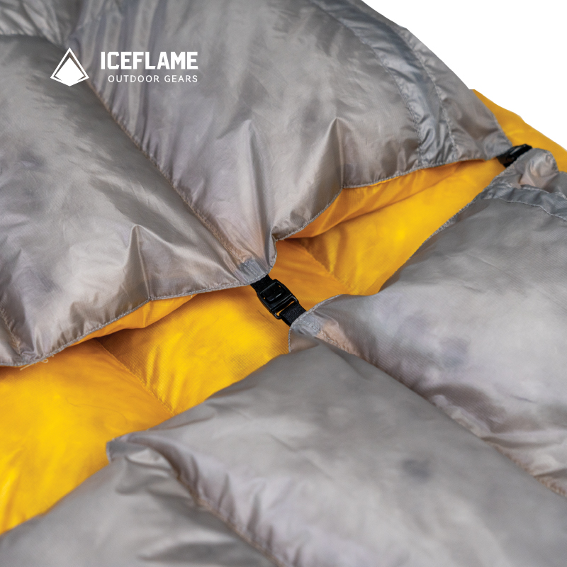 iceflame冰焰蝶舞nxt栖鸭绒800fp多功能超轻拒水羽绒被子无底睡袋